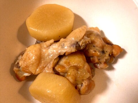 べんりで酢で 簡単 鳥手羽元と大根の煮物 レシピ 作り方 By ゆきのえ 楽天レシピ